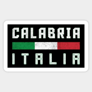 Calabria Italia / Italy Typography Design Sticker